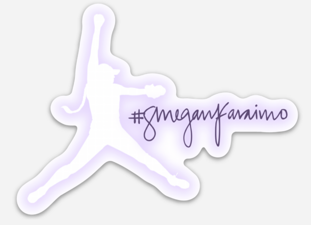 icon sticker in white