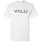 VALU original black (on white tee)