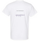 caption collection - disturb the peace (on white tee)