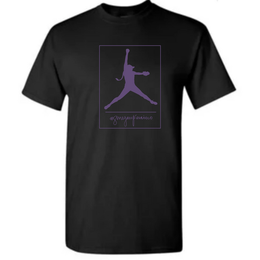 icon purple (on black tee)